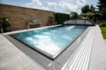 Pool Expert Edelstahl-Infinity-Pool 6 × 3 × 1,34 m – Plug & Play