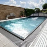 Pool Expert Edelstahl-Infinity-Pool 6 × 3 × 1,34 m – Plug & Play