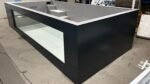 Polypropylen-Pool 6,5 × 2,55 m mit 4-m-Poolfenster, Gegenstromanlage & Schiebedach