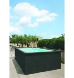 Mini-Containerpool 5,25 × 2,55 m mit Sandfilter, Pumpe & LED – Komplettset – Bild 3