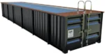 Containerpool 12 m mit Exotenholz-Strand & Filtersystem – Neu – Bild 4