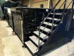 Industrie Containerpool 6 m Mattschwarz – Moderner Stahlpool – Bild 2