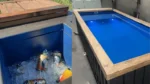 20-Fuß-Containerpool Plug & Play mit Wärmepumpe, LED & Zedernholz-Sonnenliege – Bild 8