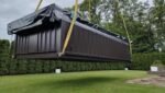 20-Fuß-Containerpool Plug & Play mit Wärmepumpe, LED & Zedernholz-Sonnenliege – Bild 3