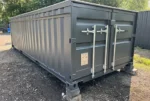 20-Fuß-Containerpool Anthrazit mit 75 m³/h Gegenstromanlage, Wärmepumpe & Heizung – Bild 5