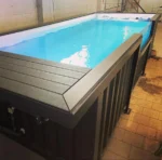 Industrie Containerpool 6 m Mattschwarz – Moderner Stahlpool – Bild 13