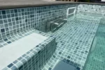 20-Fuß-Containerpool Anthrazit mit 75 m³/h Gegenstromanlage, Wärmepumpe & Heizung – Bild 3