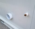 Sanitärcontainer Toilette in Weiß für Mann und Frau RAL9002 – Bild 2